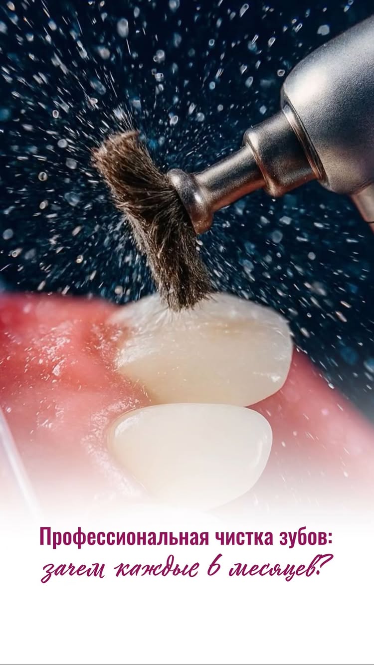 Ультразвуковая чистка зубов